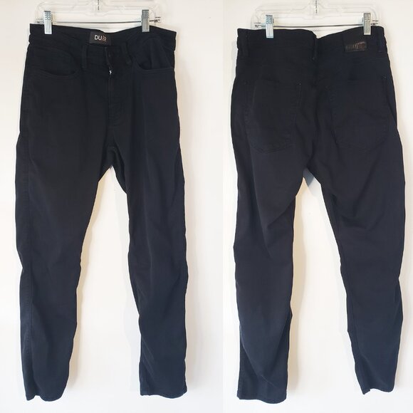 DU/ER Blue Black High Quality Performance Work Jeans Pants Stretchy w Vents - Picture 3 of 9